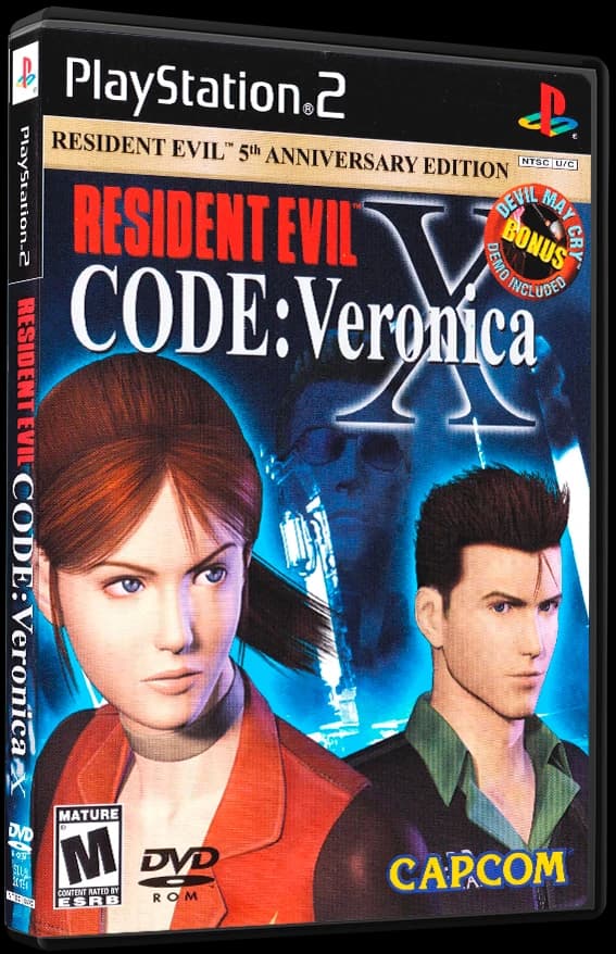 Resident Evil Code Veronica X 3D box (NA)