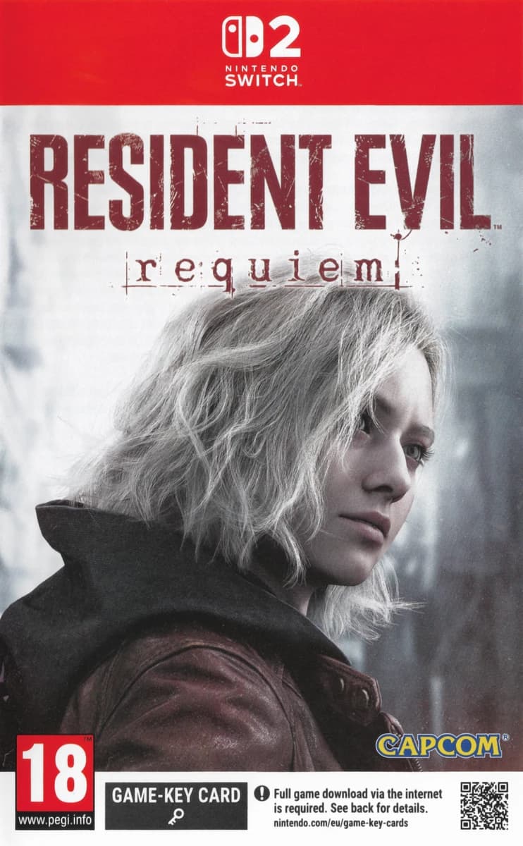 Resident Evil Requiem box front (EU)