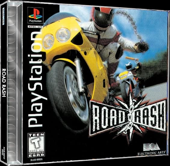 Road Rash 3D box (NA)