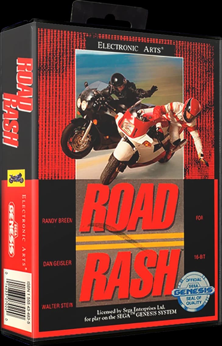 Road Rash box art