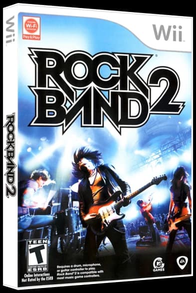 Rock Band 2 box art