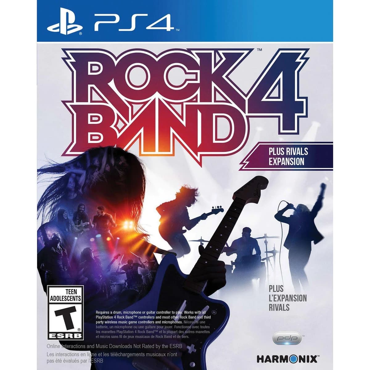 Rock Band 4 Plus Rivals Expansion box art