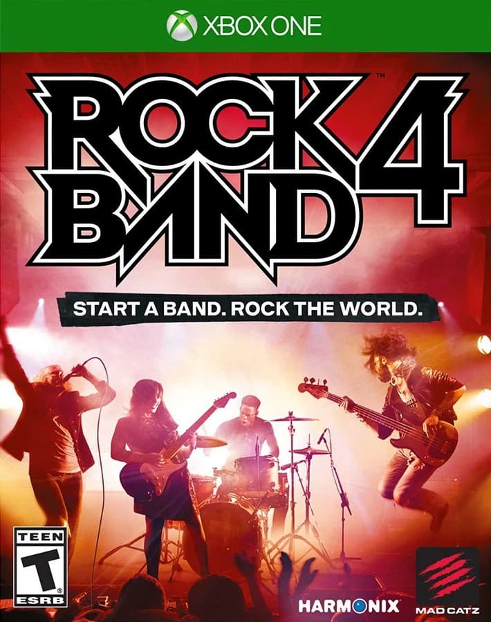 Rock Band 4 box art