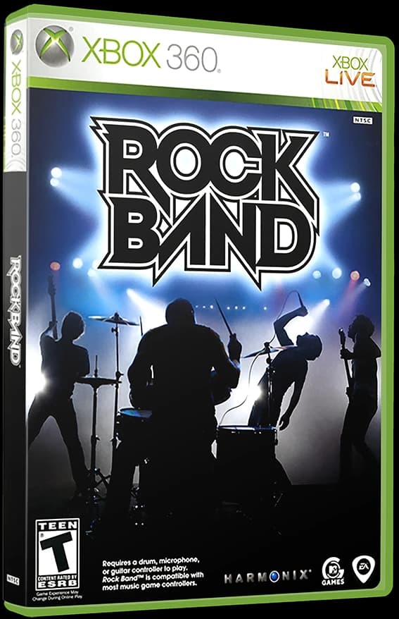 Rock Band box art