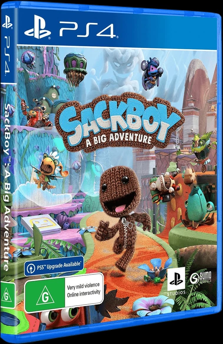 Sackboy: A Big Adventure box art