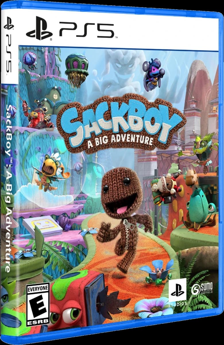 Sackboy: A Big Adventure box art