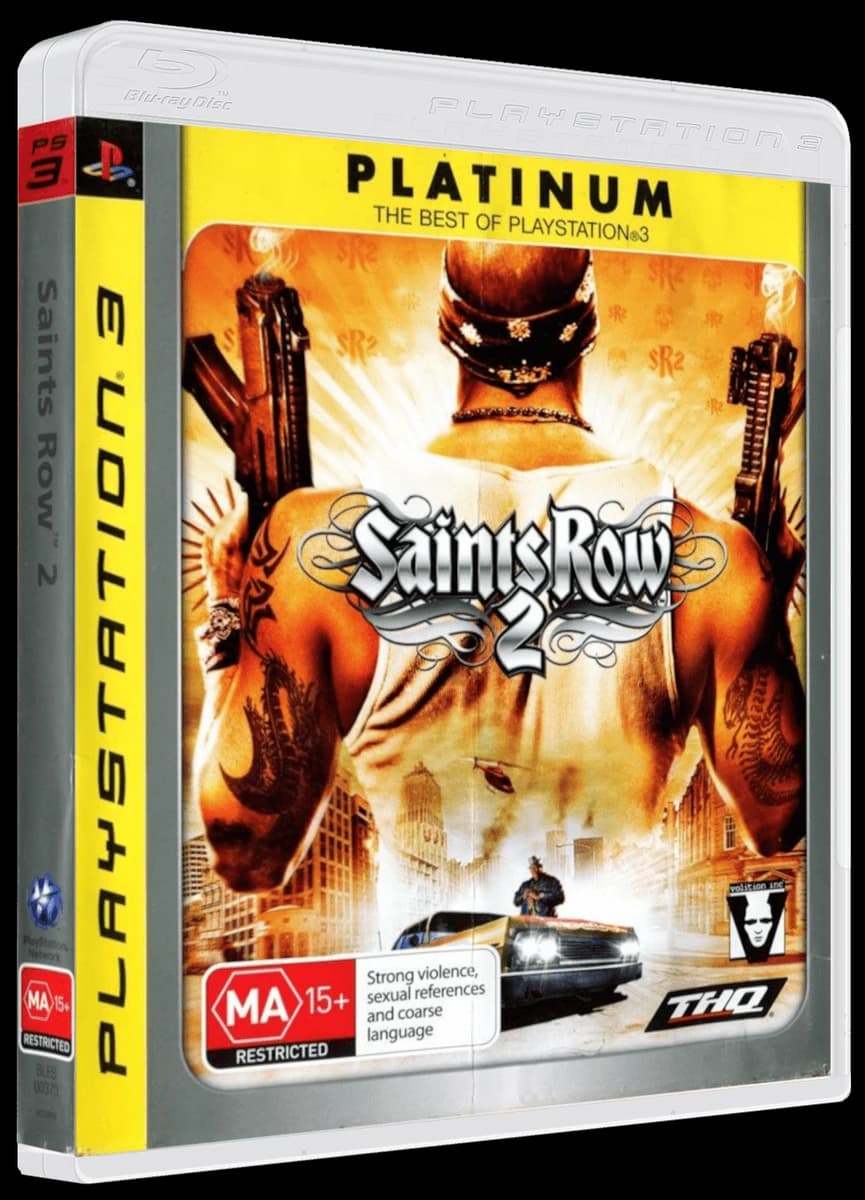 Saints Row 2 3D box (WORLD)