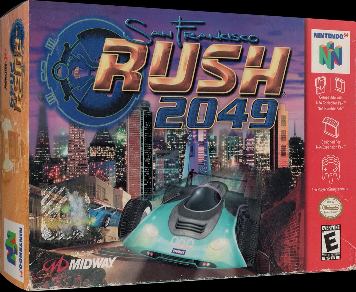 San Francisco Rush 2049 box art