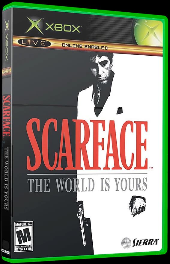 Scarface the World is Yours 3D box (NA)