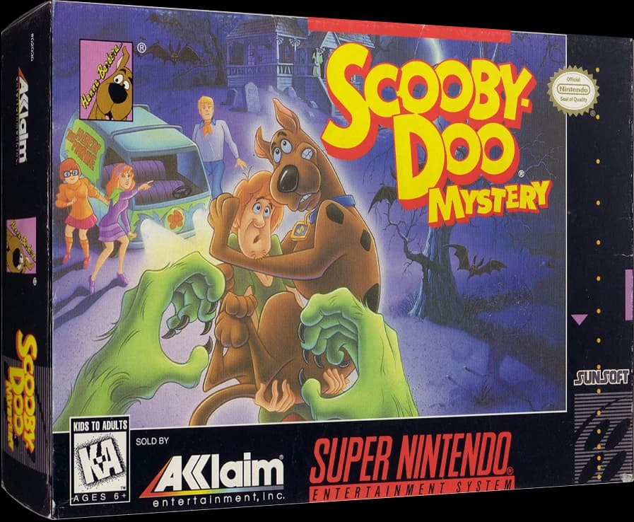 Scooby Doo Mystery box art