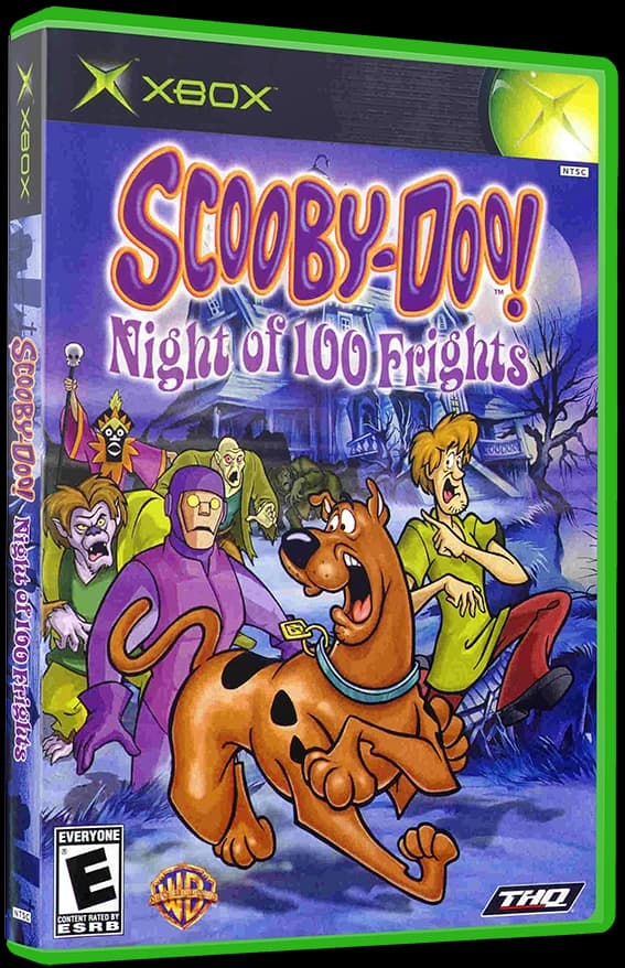 Scooby Doo Night of 100 Frights box art