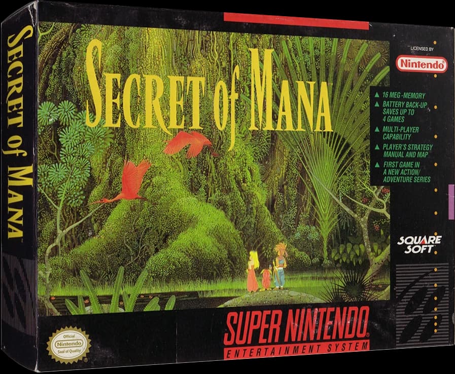 Secret of Mana box art
