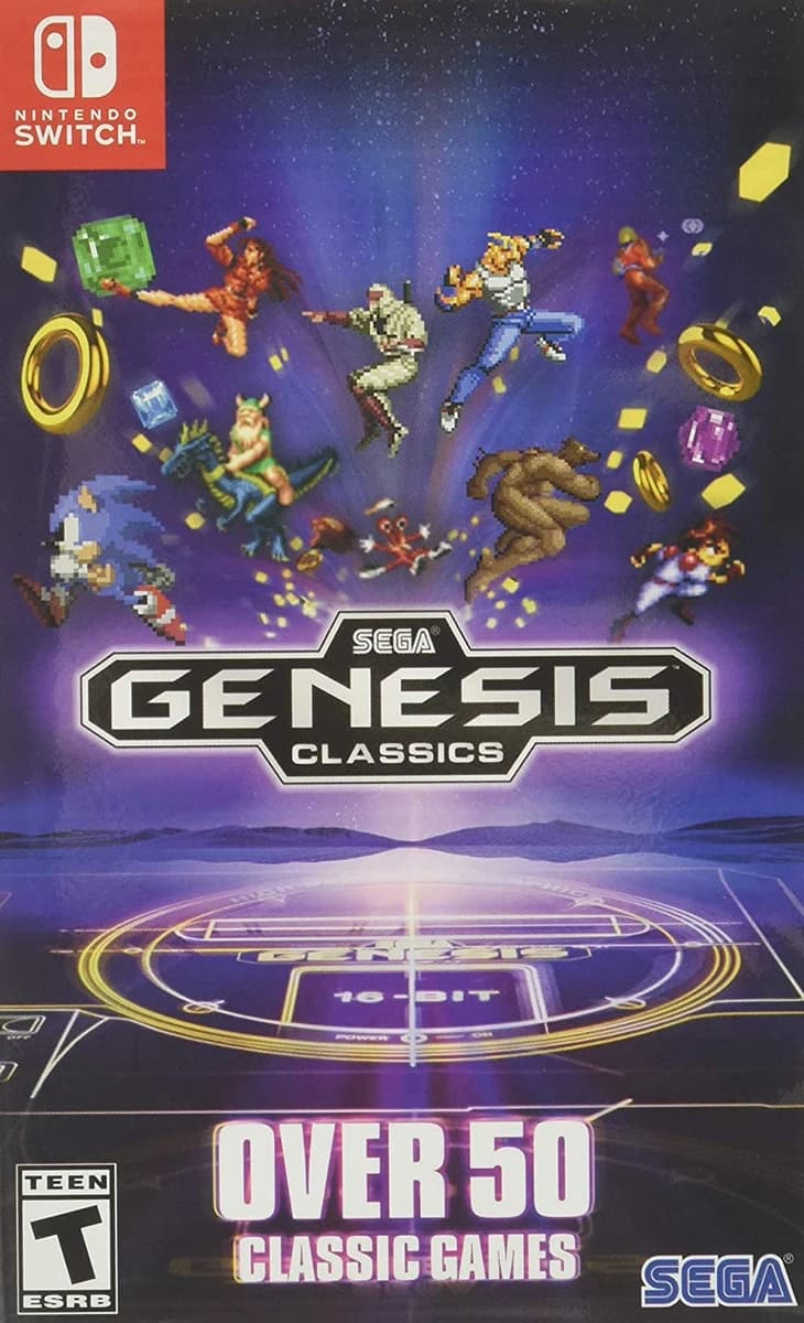 Sega Genesis Classics box art