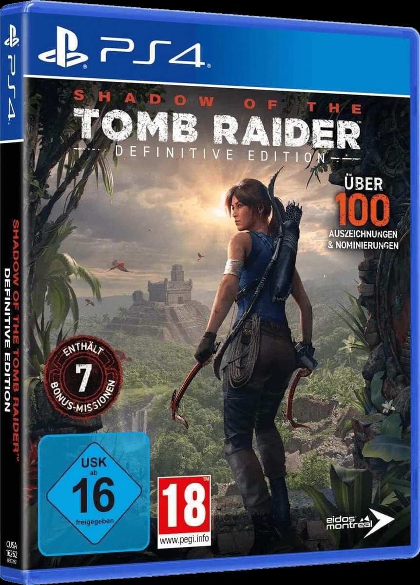 Shadow of The Tomb Raider box art