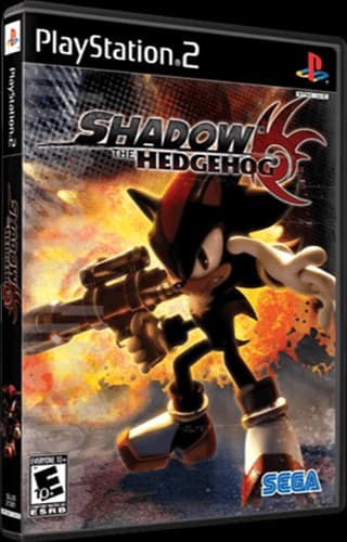 Shadow the Hedgehog 3D box (NA)
