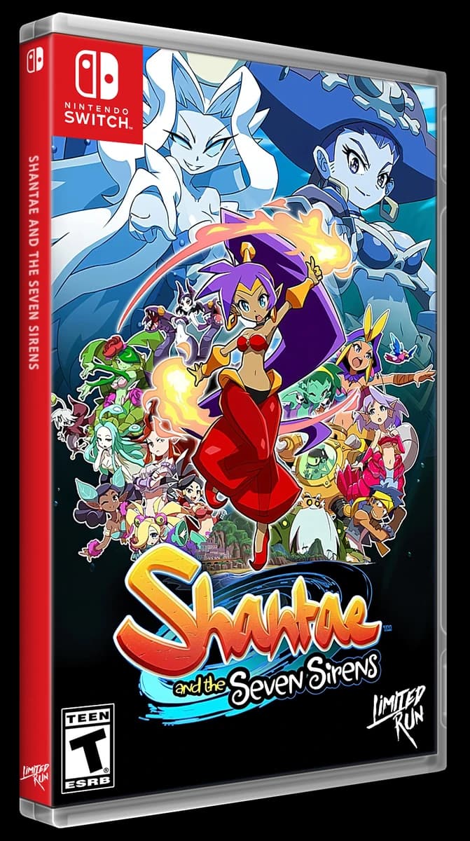 Shantae and the Seven Sirens box art