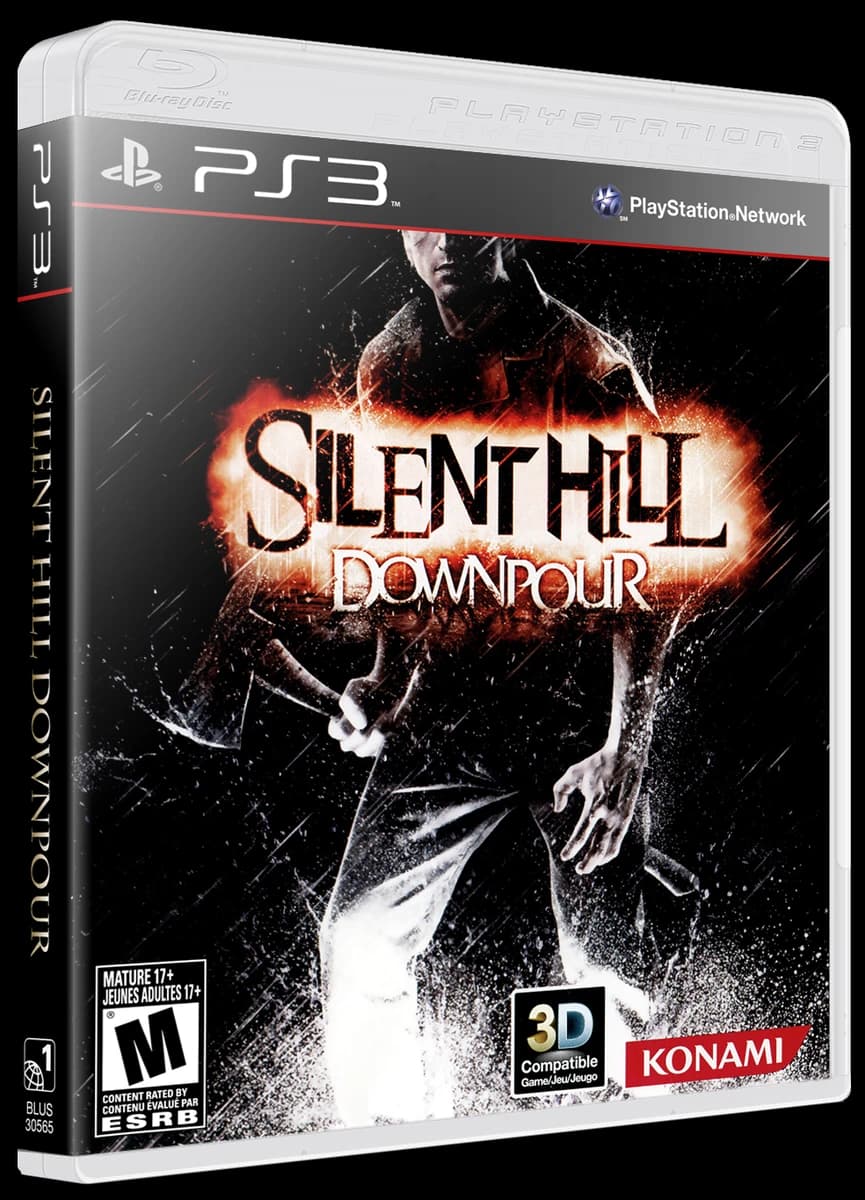 Silent Hill Downpour box art
