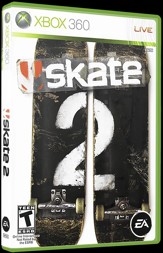 Skate 2 3D box (NA)