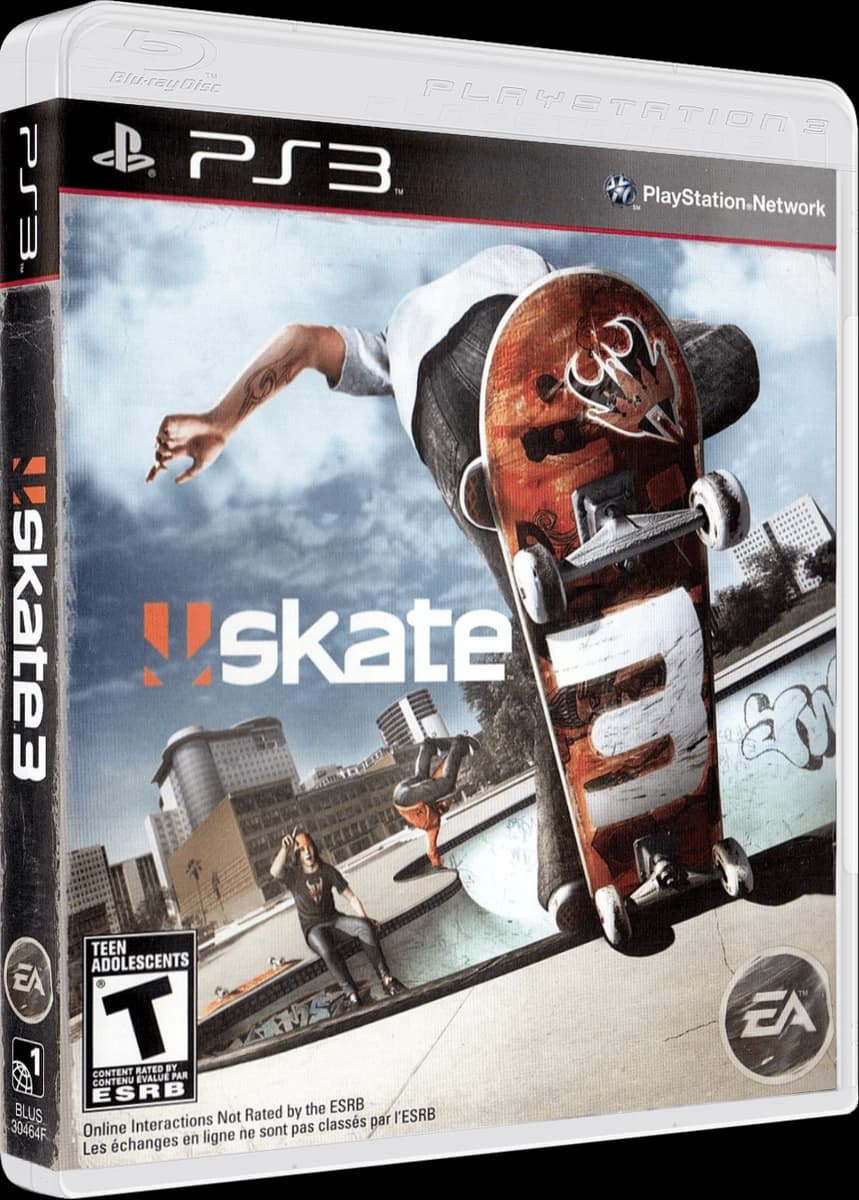 Skate 3 box art