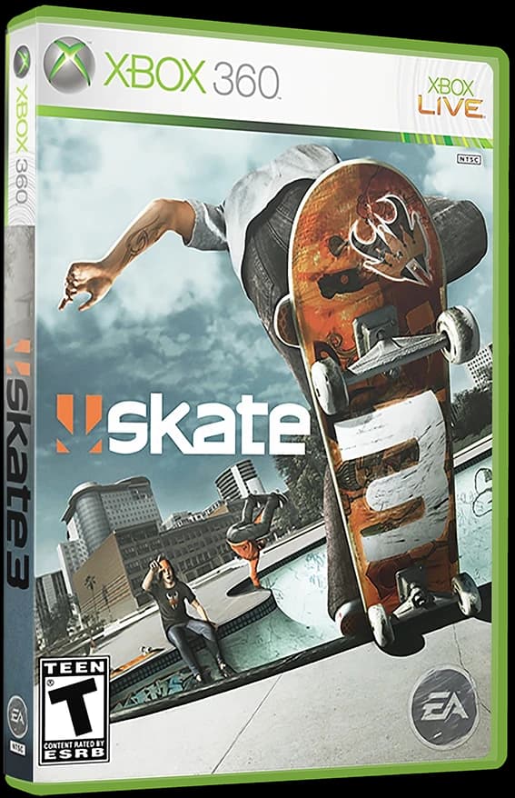 Skate 3 3D box (NA)