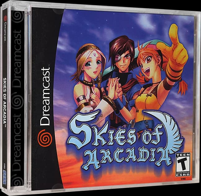 Skies of Arcadia box art
