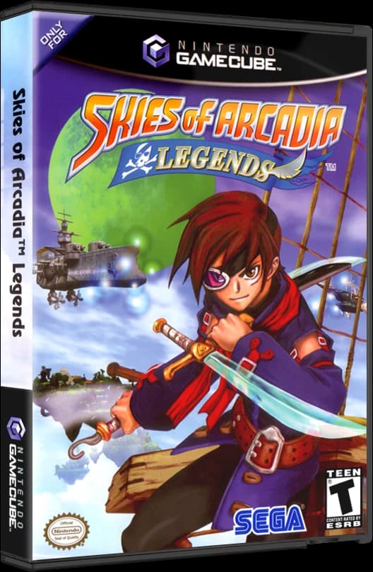 Skies of Arcadia Legends box art