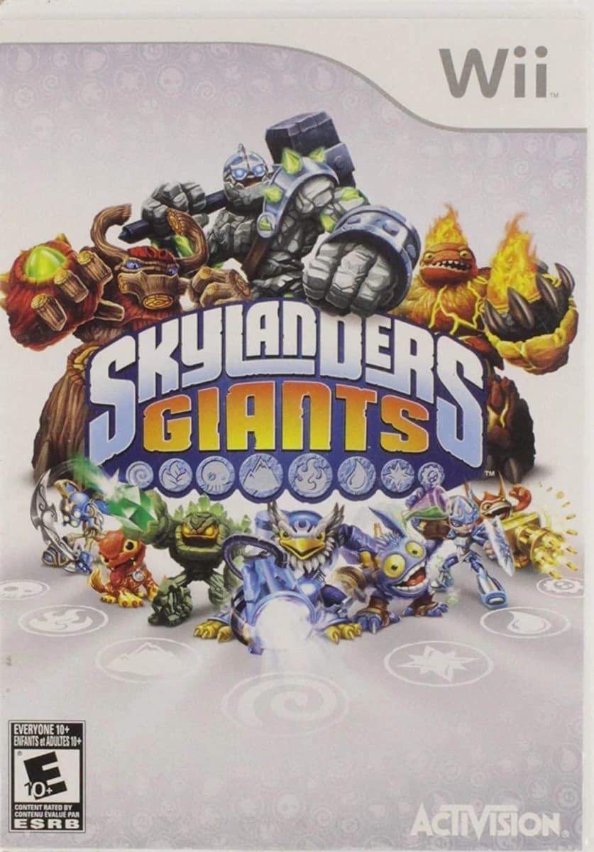 Skylander's Giants box art