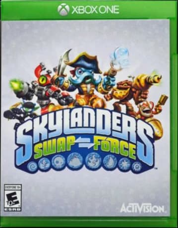 Skylanders Swap Force box art