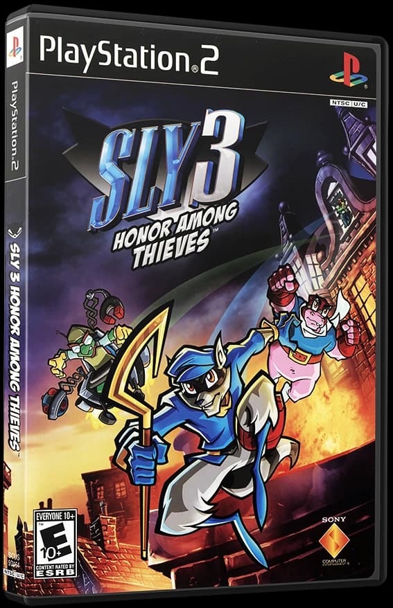 Sly 3 Honor Among Thieves box art