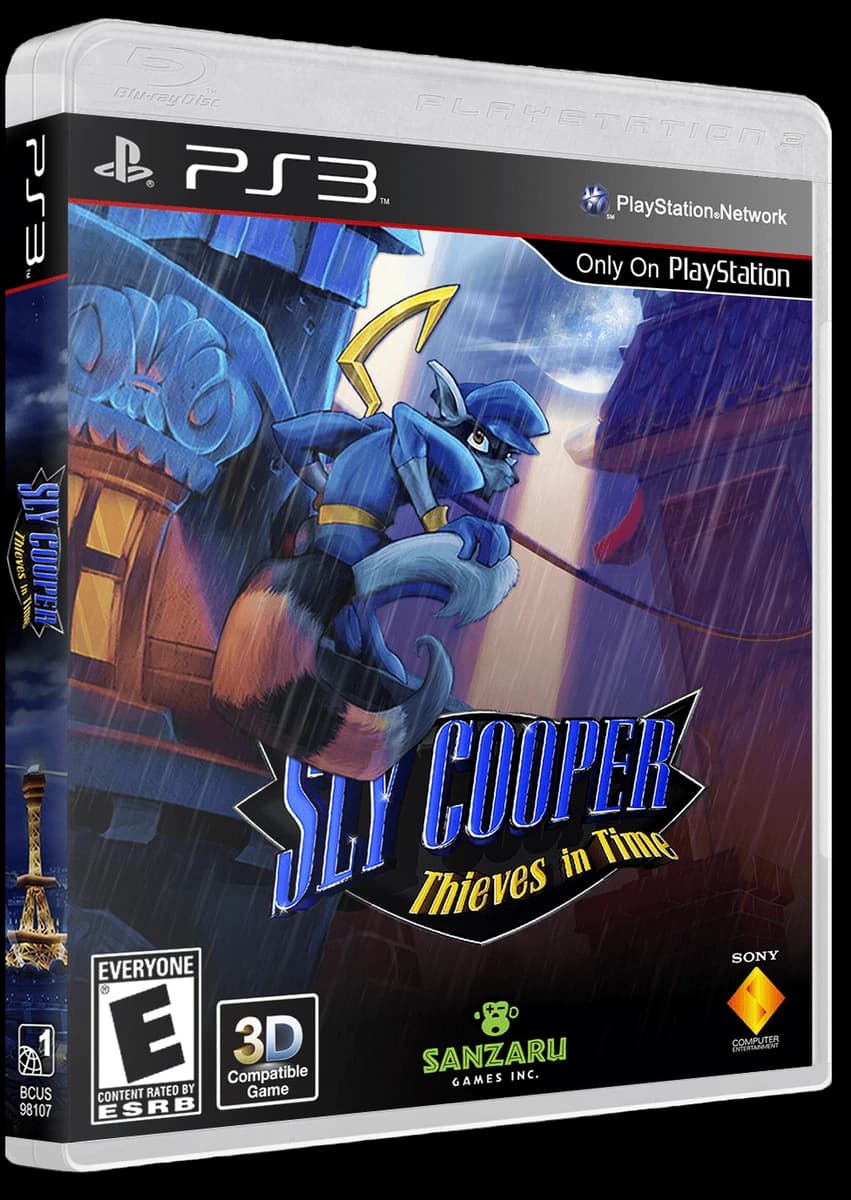 Sly Cooper: Thieves In Time box art