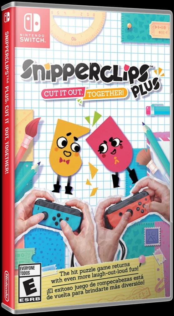 Snipperclips Plus 3D box (NA)