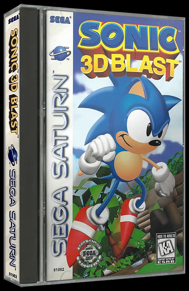 Sonic 3D Blast box art