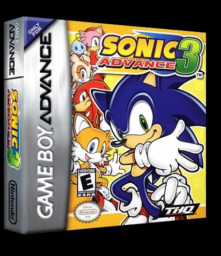 Sonic Advance 3 box art