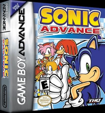 Sonic Advance box art