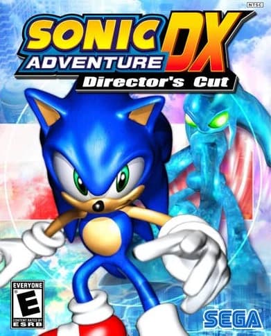 Sonic Adventure DX box front (NA)