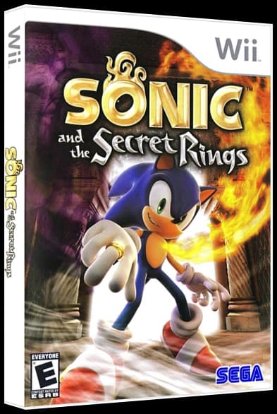 Sonic and the Secret Rings box art