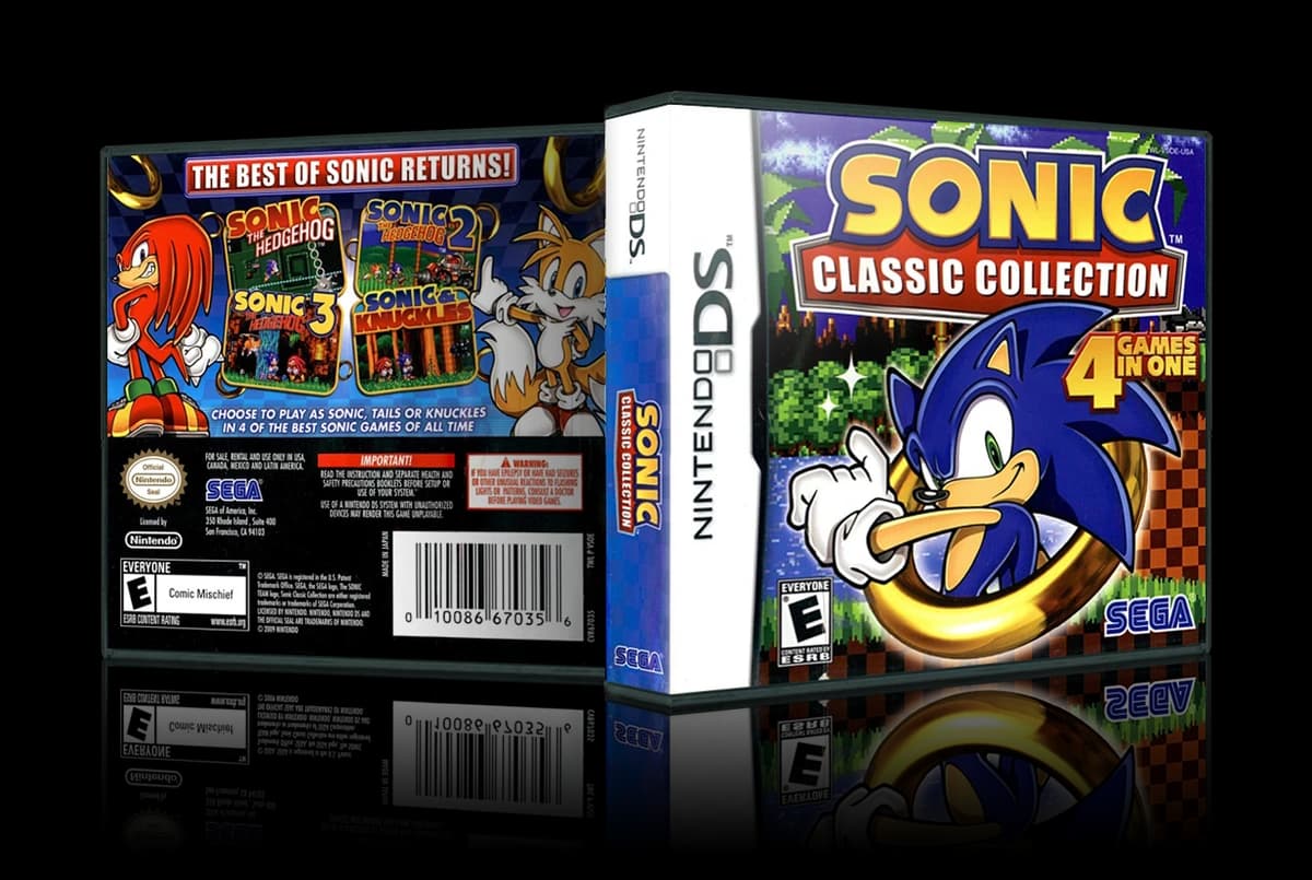 Sonic Classic Collection box art