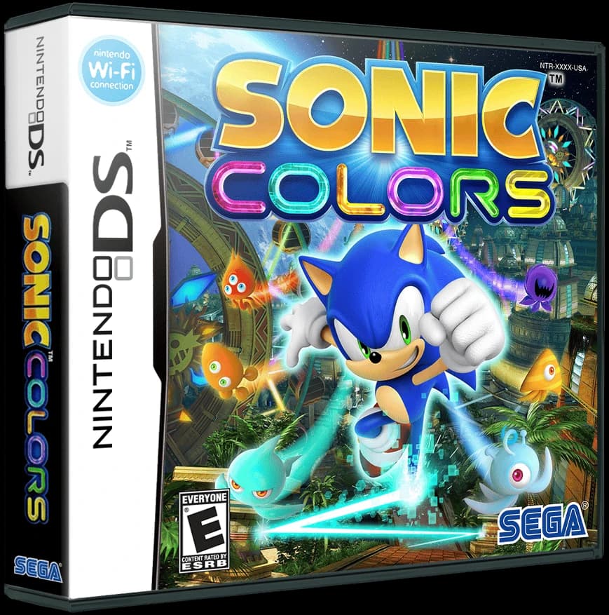 Sonic Colors box art