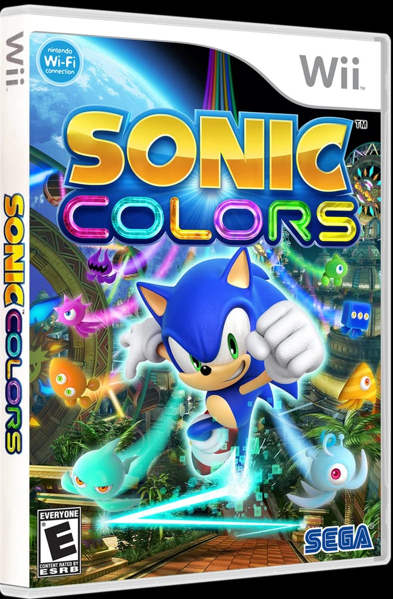 Sonic Colors 3D box (NA)