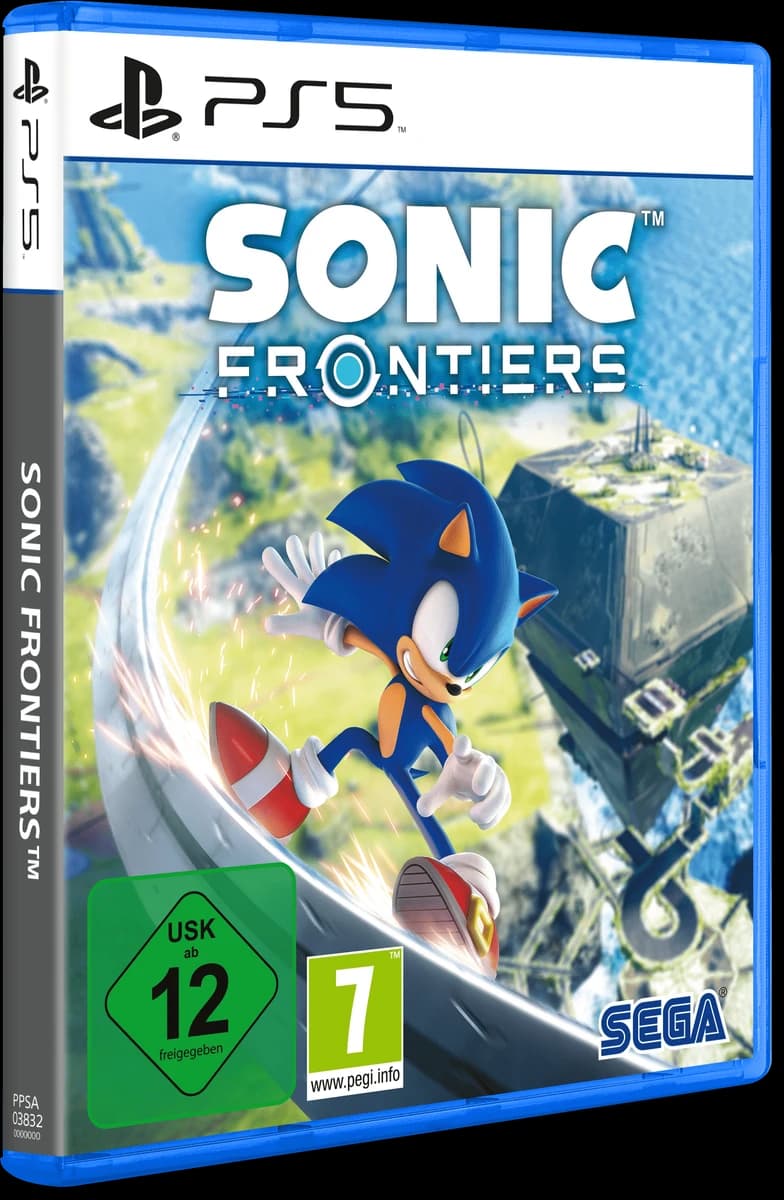 Sonic Frontiers box art