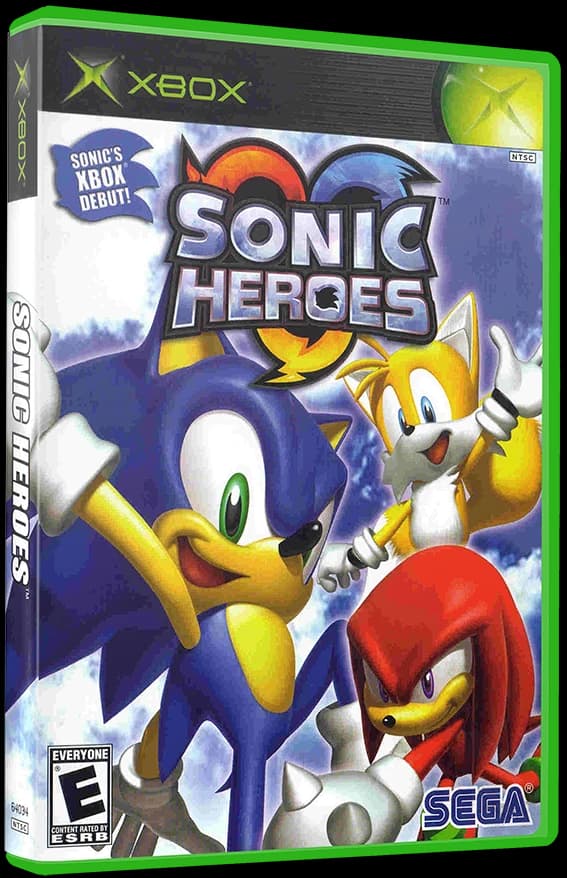 Sonic Heroes box art