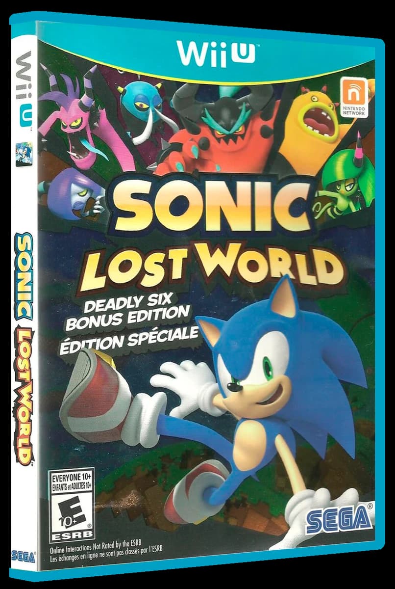 Sonic Lost World box art