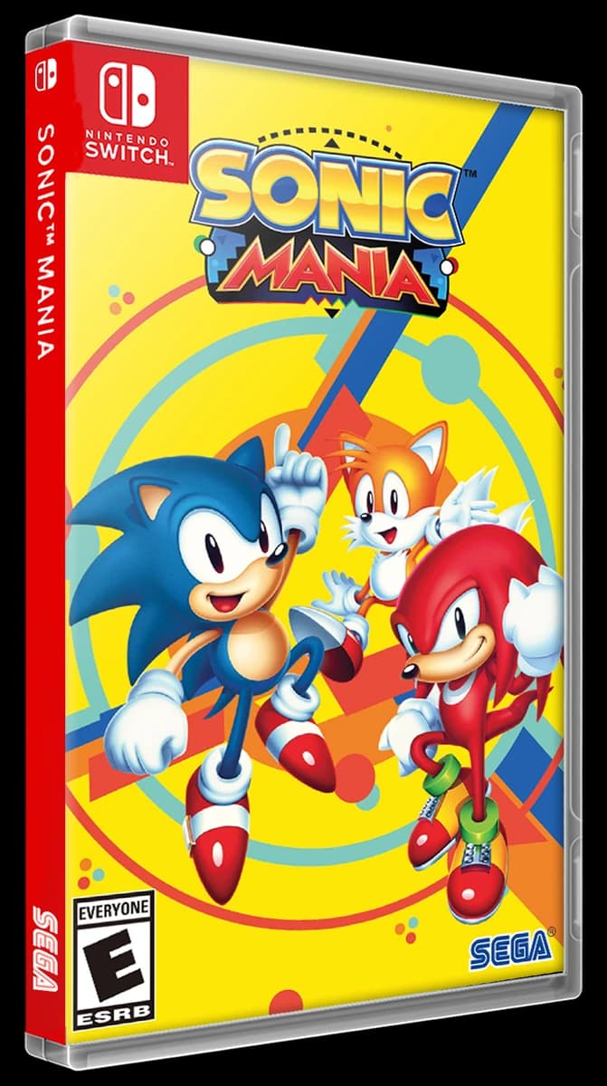 Sonic Mania Plus 3D box (NA)