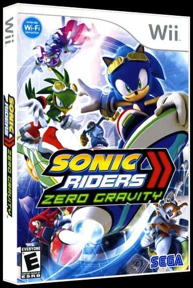 Sonic Riders Zero Gravity box art