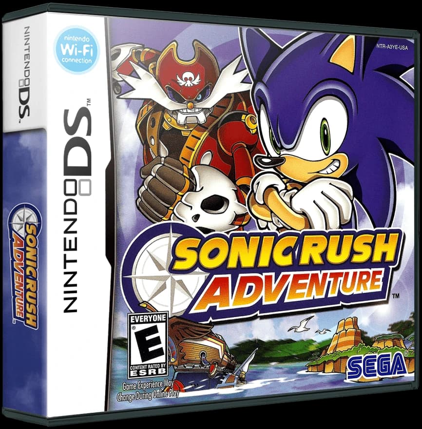 Sonic Rush Adventure box art