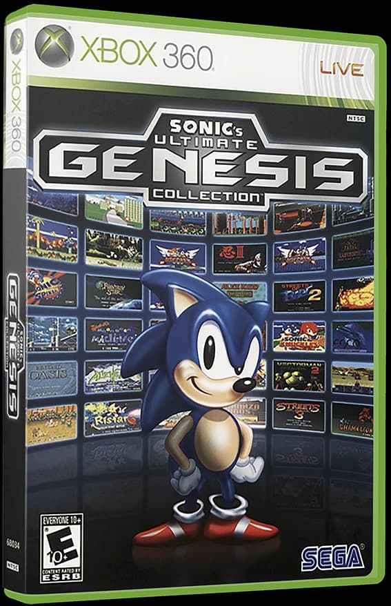 Sonic's Ultimate Genesis Collection box art