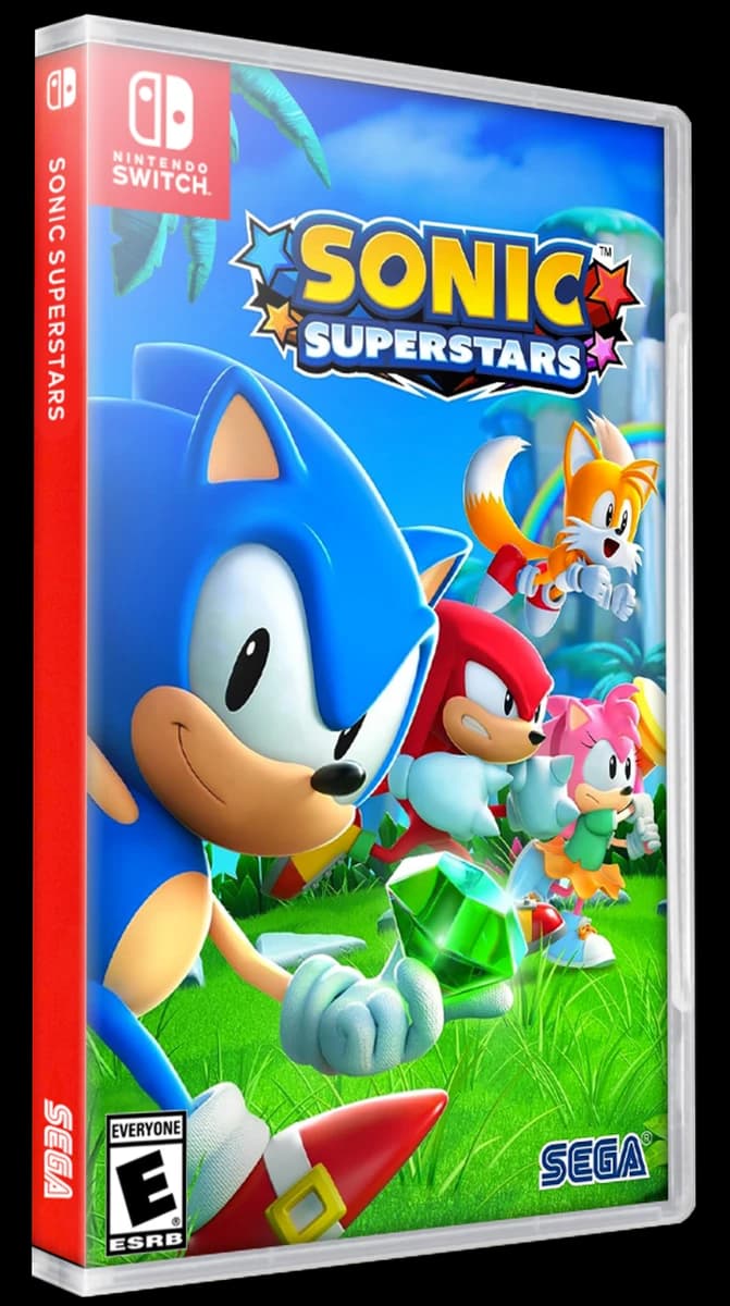 Sonic Superstars box art