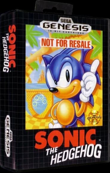 Sonic the Hedgehog box art