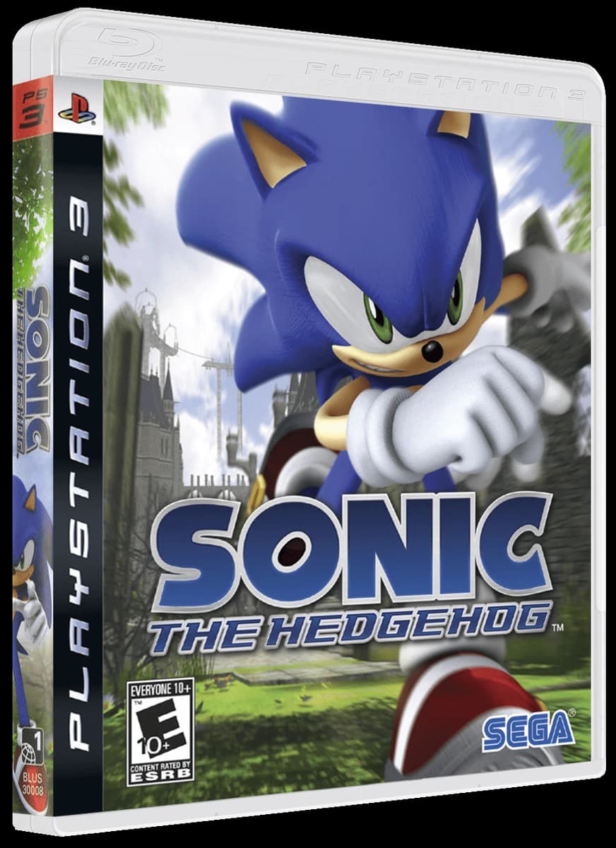 Sonic the Hedgehog box art