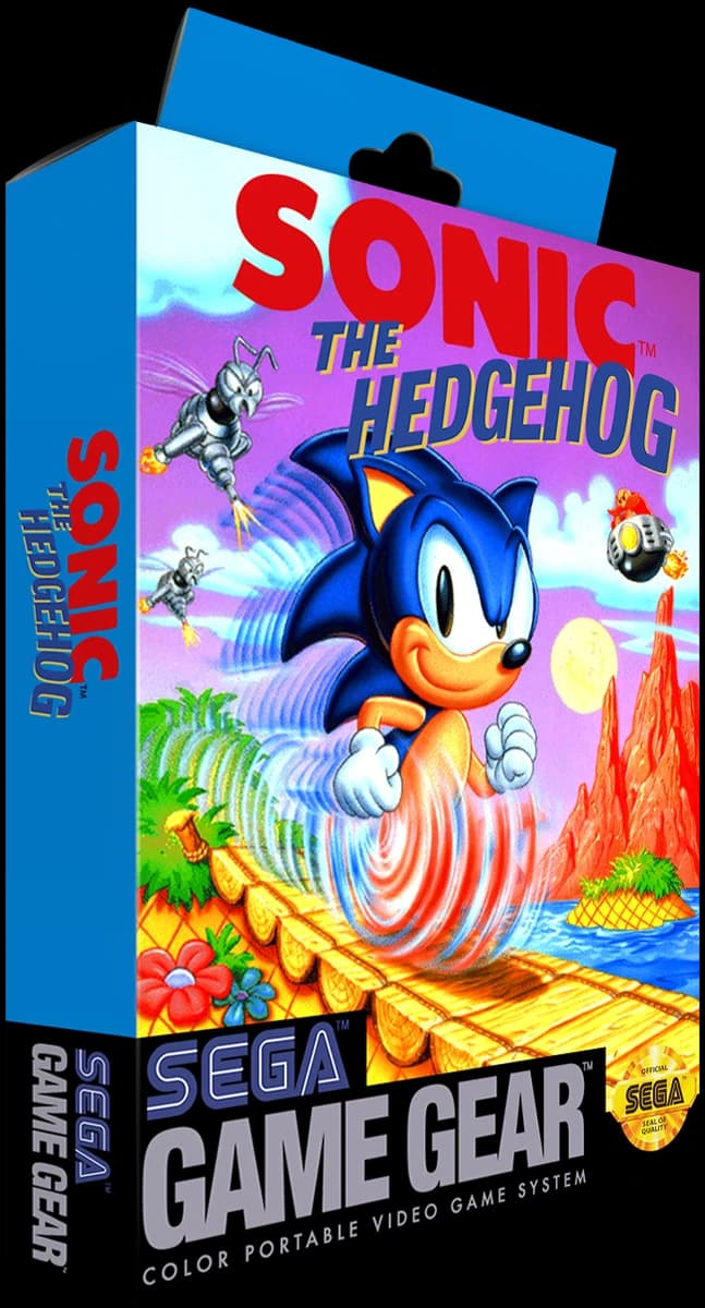Sonic the Hedgehog box art